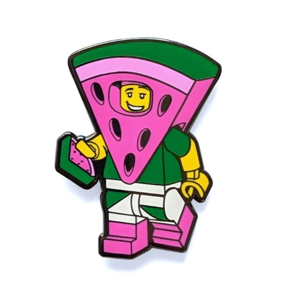 Watermelon guy bouton pression (Watermelon Guy Snap Button)