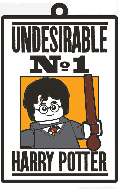 Harry Potter à l'école des sorciers (Wanted Harry Potter Magnet)