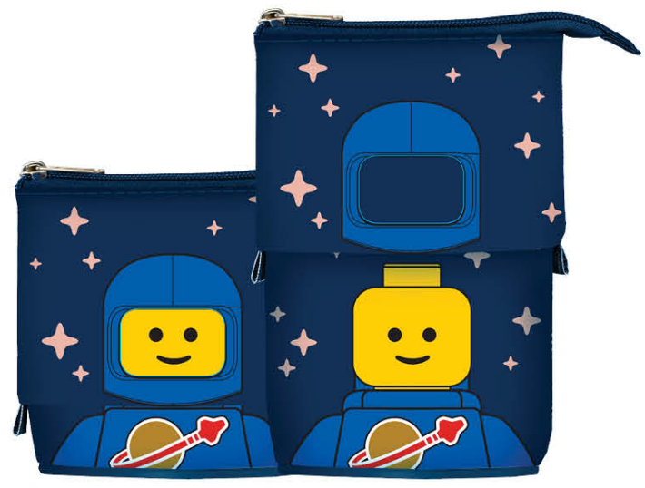 Astronaute bleu trousse pop up (Spaceman Blue Pencil Case Pop Up)