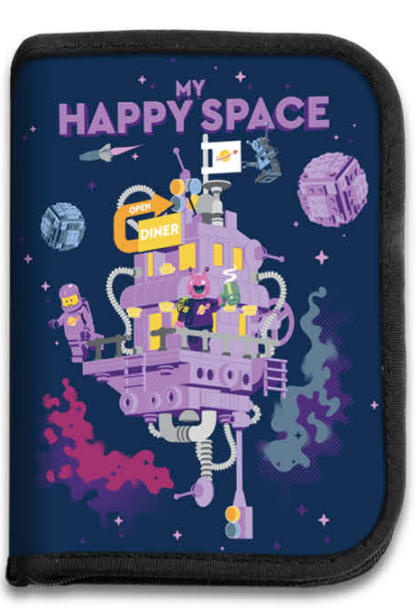 Trousse astronaute avec crayons (Spaceman Pencil Case with Pencils)