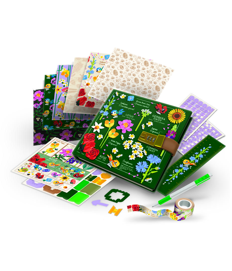 Botanicals combinaison serrure journal (Botanicals Combination Lock Diary)