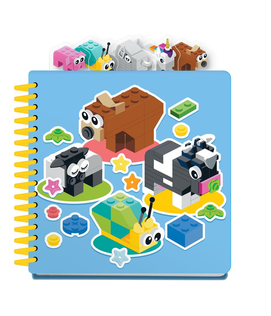 Carnet tab animaux (Animals Tab Notebook)