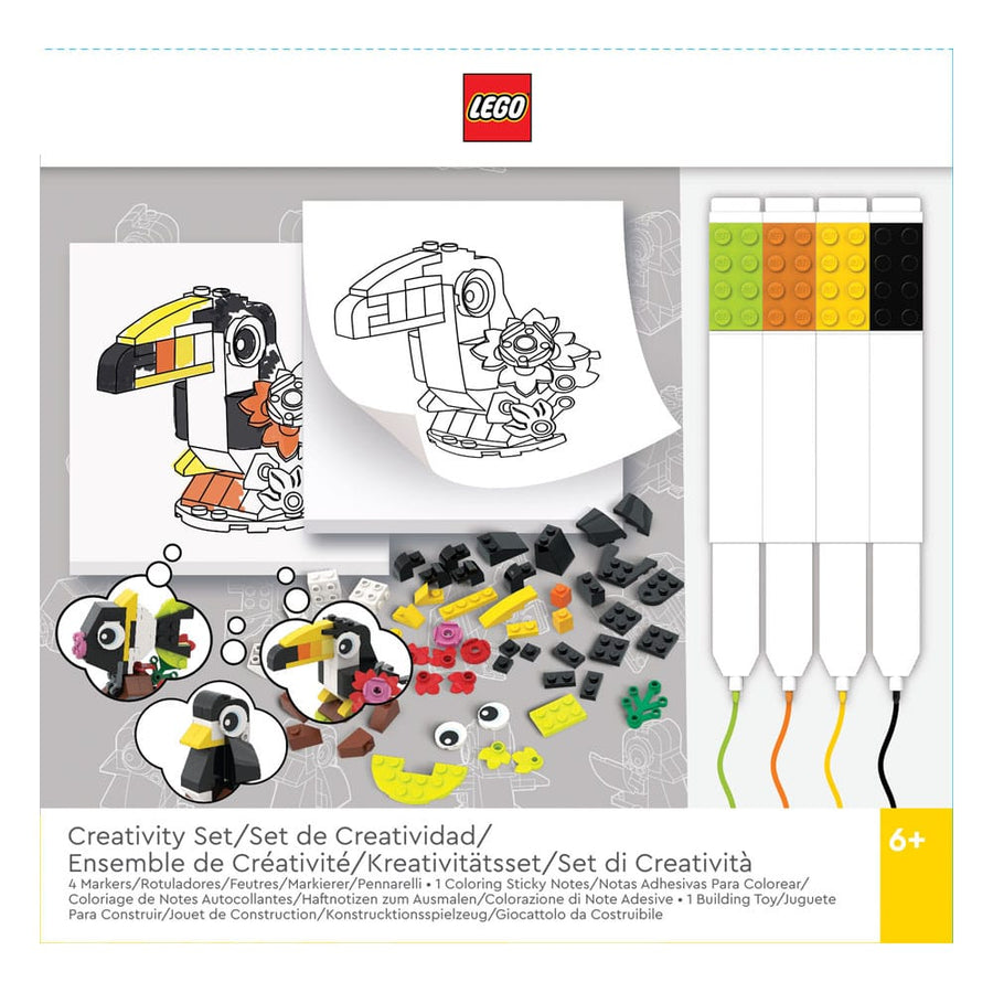 Papeterie créativité ensemble animal 3in1 (Stationery Creativity Set Animal 3in1)