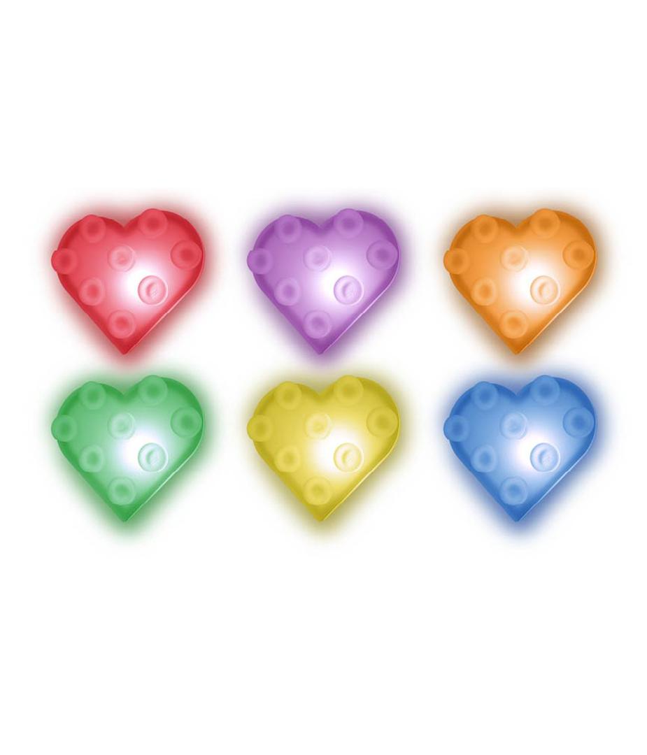 Night Light Heart White