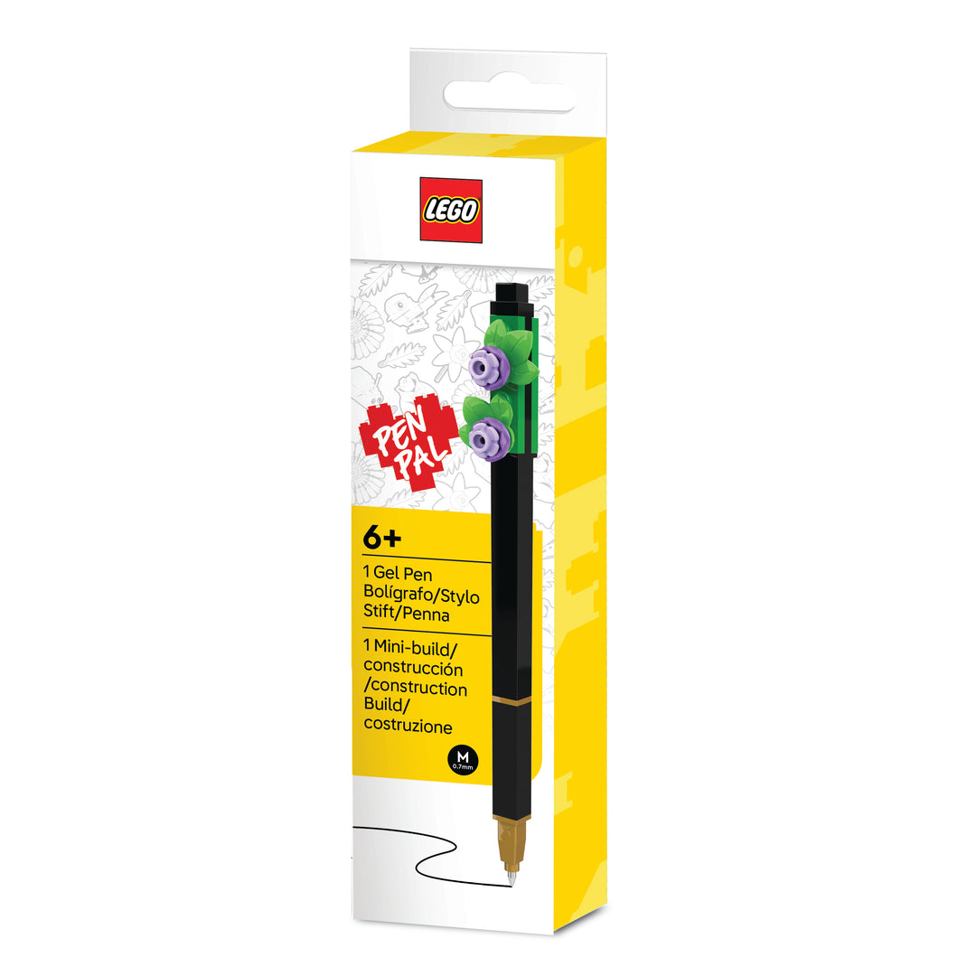 Stylo pal gel stylo avec plantes mini-construction (lavendar) (Pen Pal Gel Pen with Botanicals Mini-Build (Lavendar))