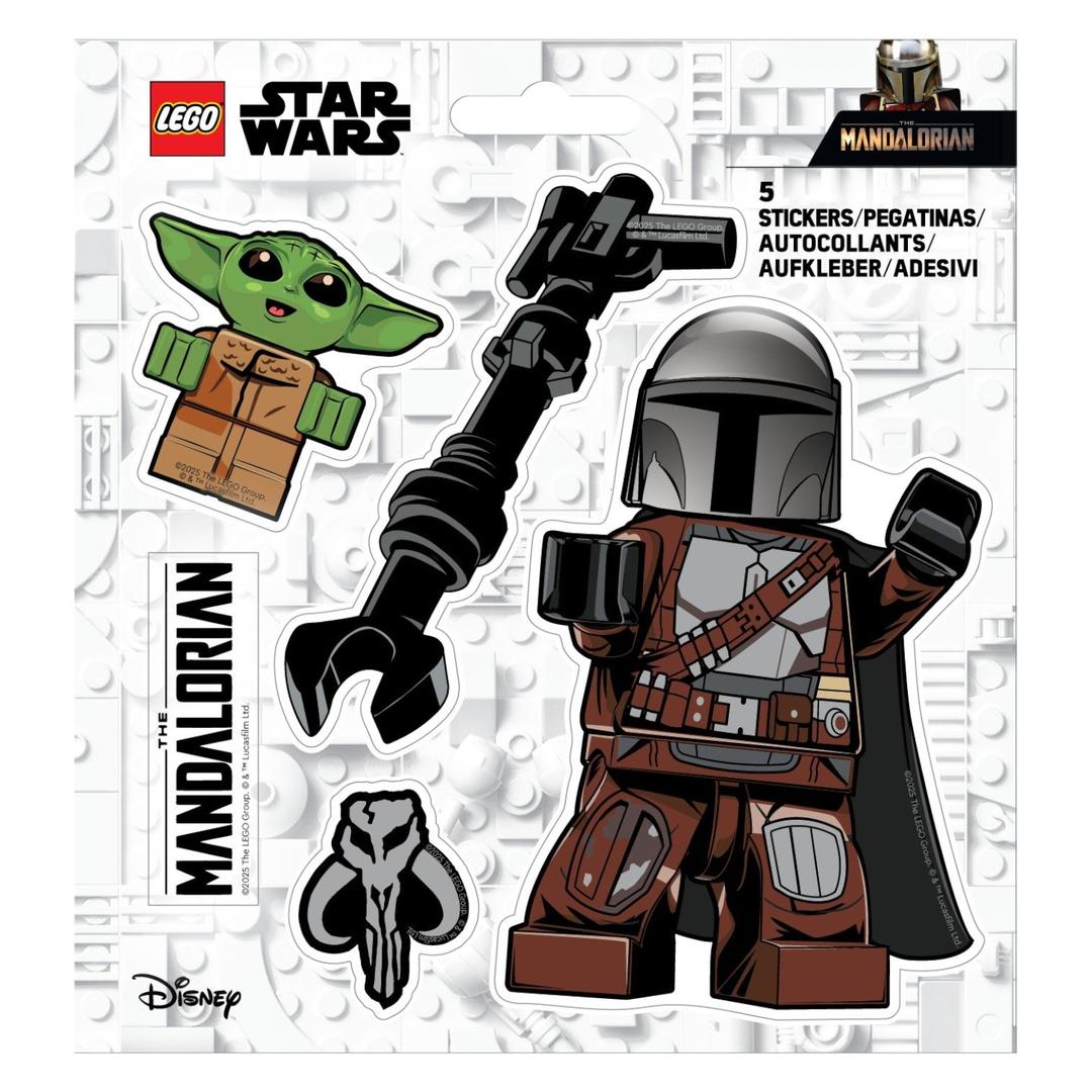 Star Wars le Mandalorien le Mandalorien autocollants (Star Wars The Mandalorian The Mandalorian Stickers)