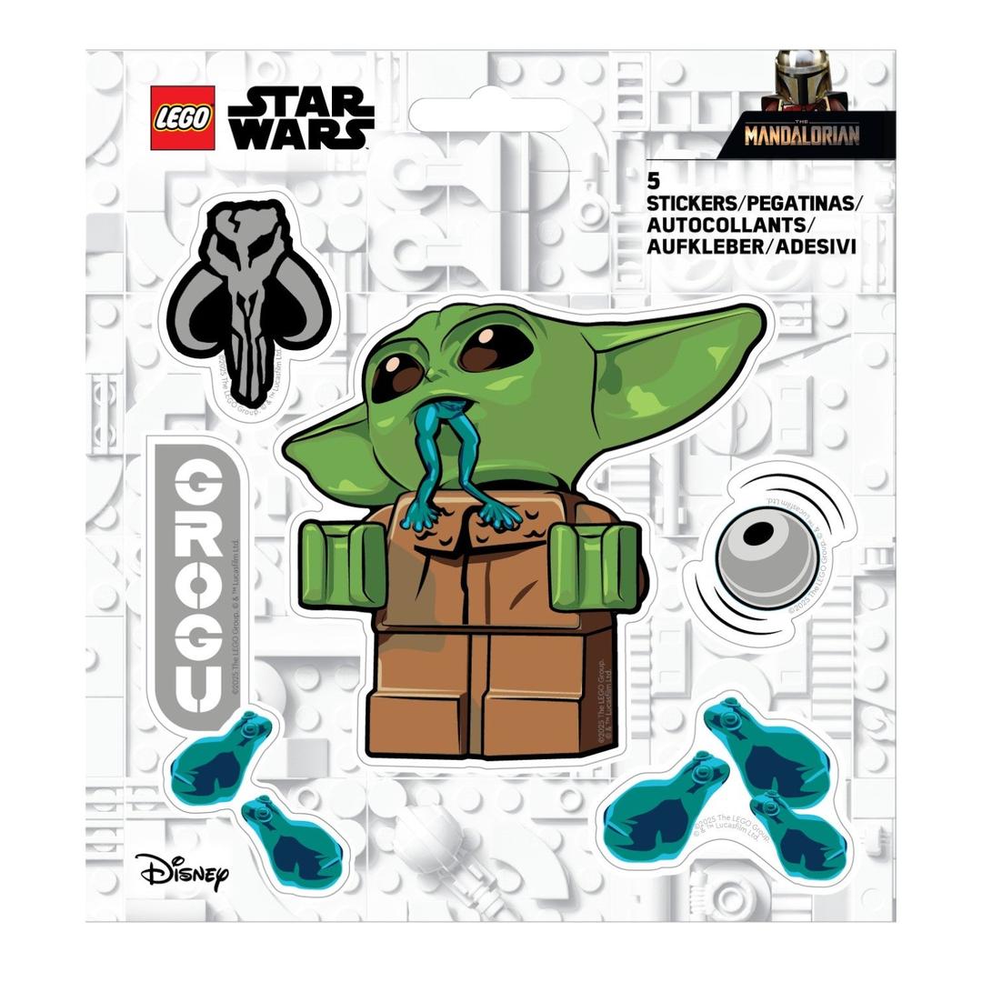 Star Wars la mandalorienne Grogu autocollants (Star Wars The Mandalorian Grogu Stickers)
