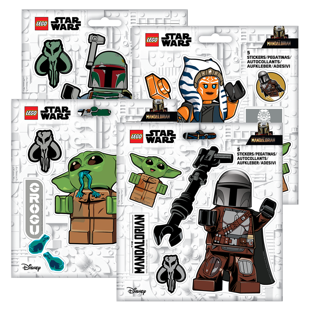 Star Wars les autocollants mandaloriens (Star Wars The Mandalorian Stickers)