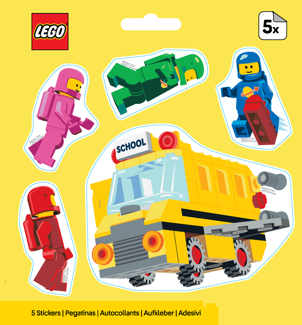 Autocollants de bus spatial (Space Bus Stickers)