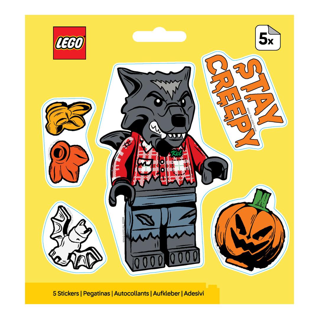 Autocollants loup-garou halloween (Halloween Werewolf Stickers)