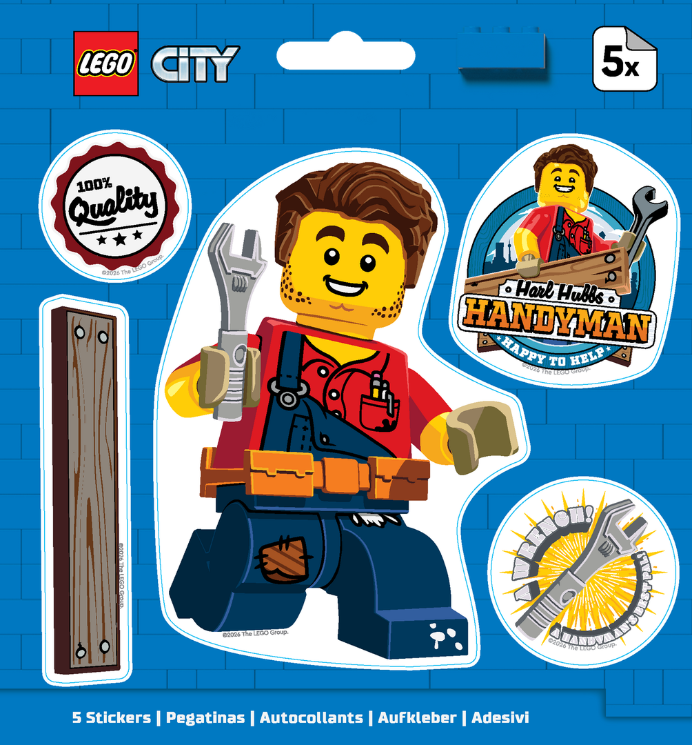 City harl hubbs autocollants (City Harl Hubbs Stickers)