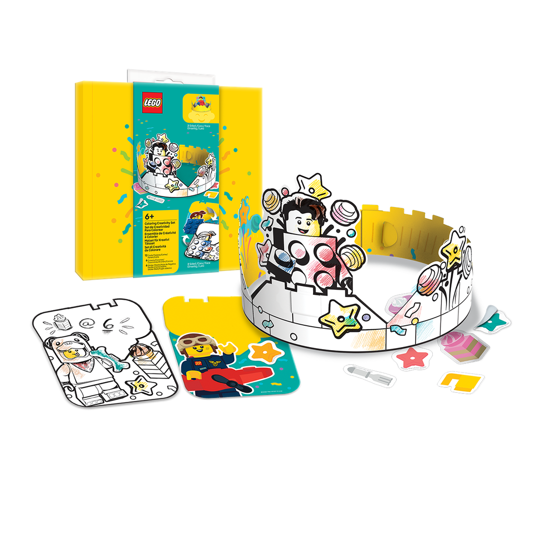 Anniversaire coloriage créativité ensemble (Birthday Coloring Creativity Set)