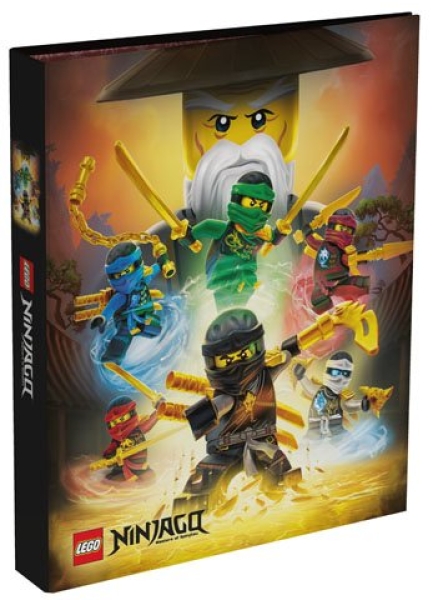 Reliure à anneaux Ninjago 4 ninjas (2 anneaux) (Ninjago 4 Ninjas Ring Binder (2-Rings))