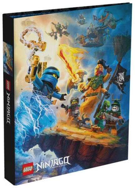 Ninjago éclair battle ring binder (4 anneaux) (Ninjago Lightning Battle Ring Binder (4-Rings))