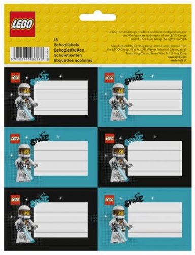Étiquettes de l'école spatiale (Space School Labels)