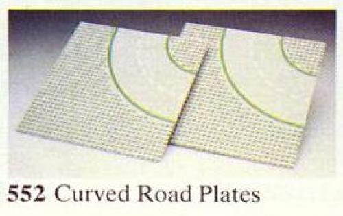 Plaques de route incurvées (Curved Road Plates)