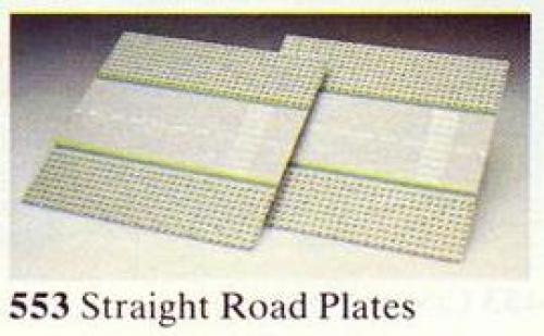 Plaques de route droites (Straight Road Plates)