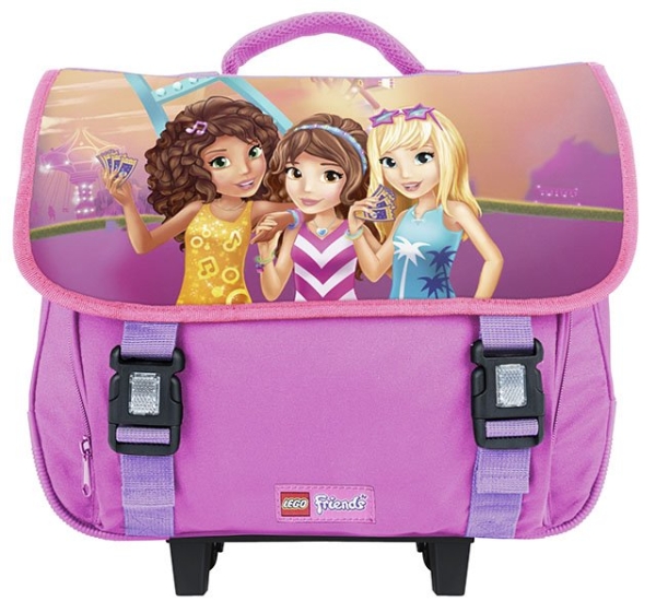 Friends funpark sac d'école chariot (Friends Funpark School Bag Trolley)