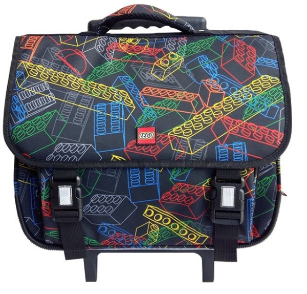 Classique briques sac scolaire chariot (Classic Bricks School Bag Trolley)