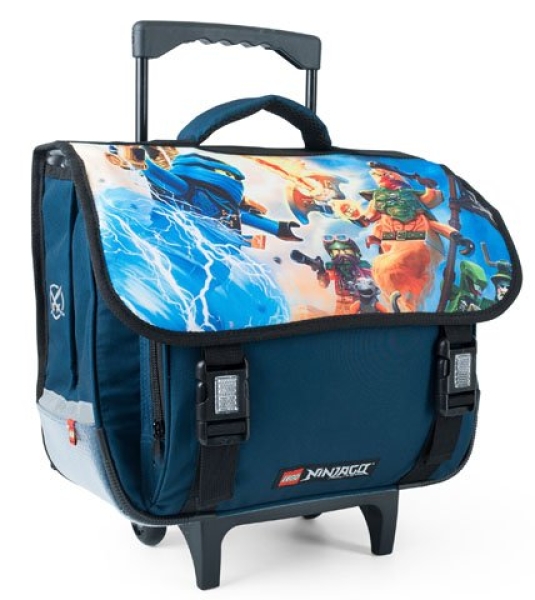 Ninjago éclair battle école sac chariot (Ninjago Lightning Battle School Bag Trolley)