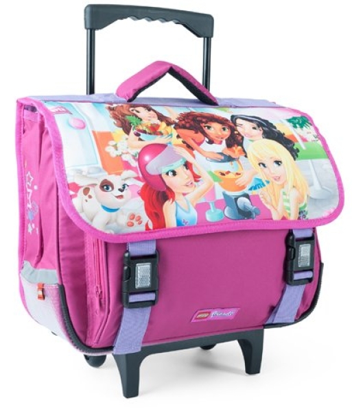 Chariot de sac d'école de barre de jus d'Friends (Friends Juice Bar School Bag Trolley)