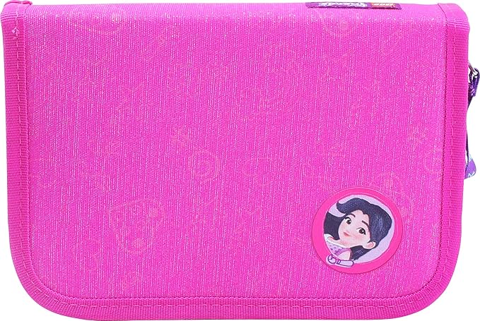Friends Pink Pencil Case with Pencils