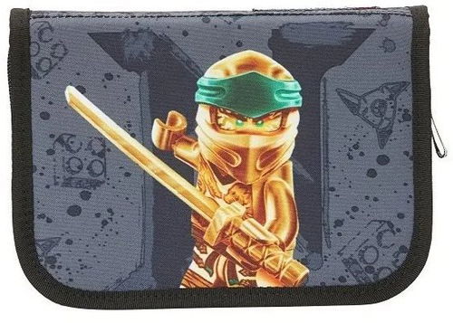 Ninjago golden Lloyd trousse à crayons (Ninjago Golden Lloyd Pencil Case with Pencils)