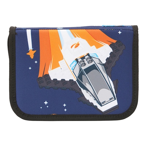 Trousse de ville espace avec des crayons (City Space Pencil Case with Pencils)