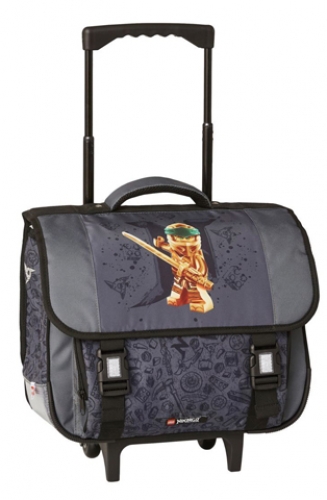 Ninjago golden Lloyd sac d'école chariot (Ninjago Golden Lloyd School Bag Trolley)