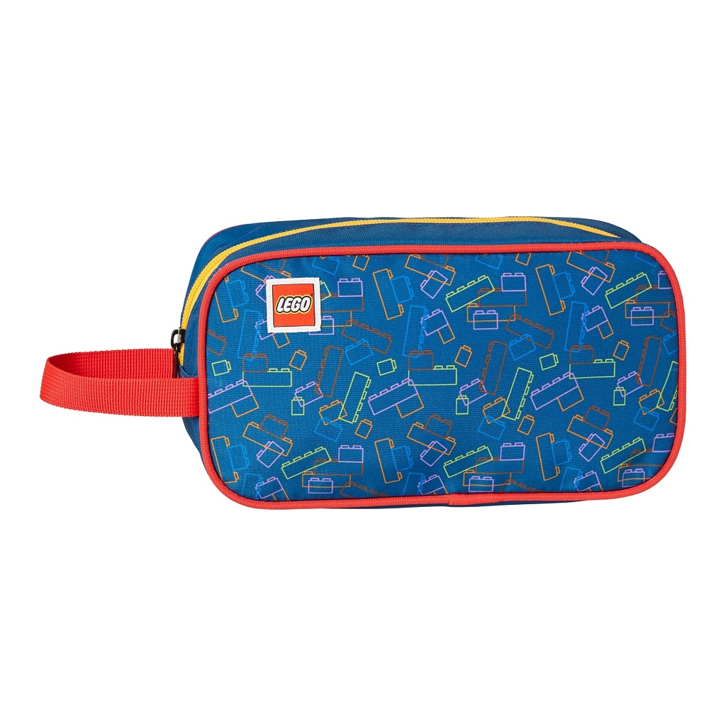 Sac de toilette en briques ludique (Playful Bricks Toiletry Bag)