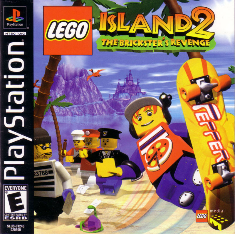 Île 2: la vengeance du brickster - playstation (Island 2: The Brickster's Revenge - Playstation)