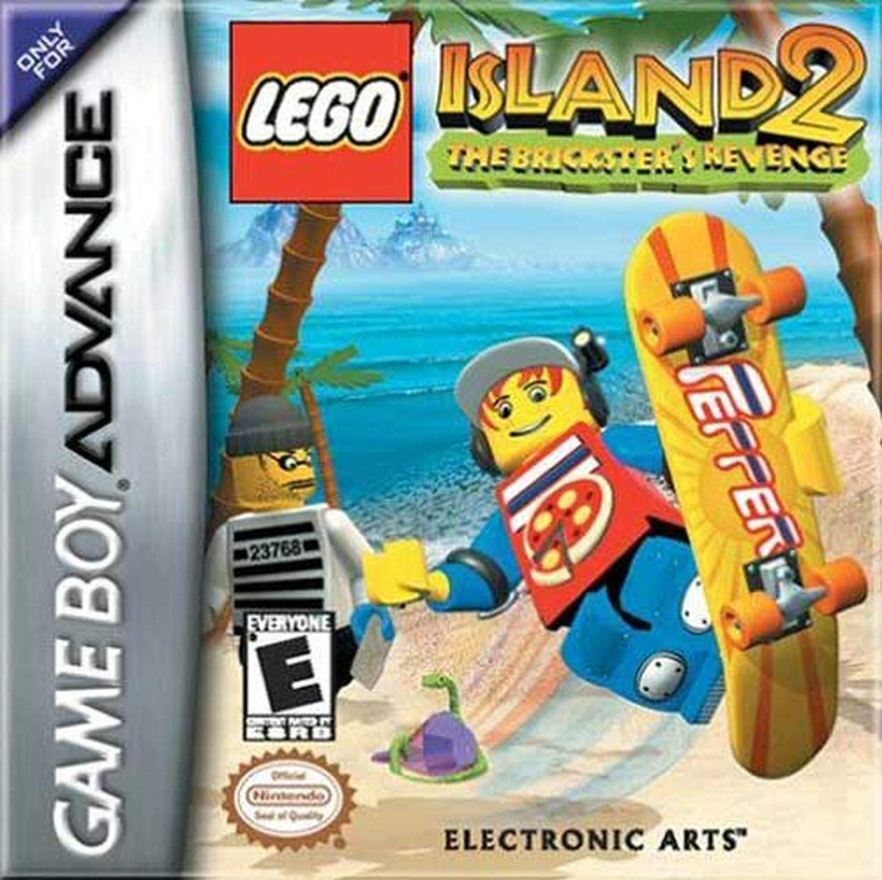 Île 2: les bricksters vengeance - avance de garçon de jeu (Island 2: The Bricksters Revenge - Game Boy Advance)