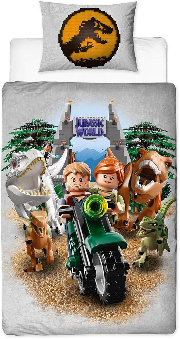 Ensemble de couette jurassique monde (Jurassic World Duvet Set)