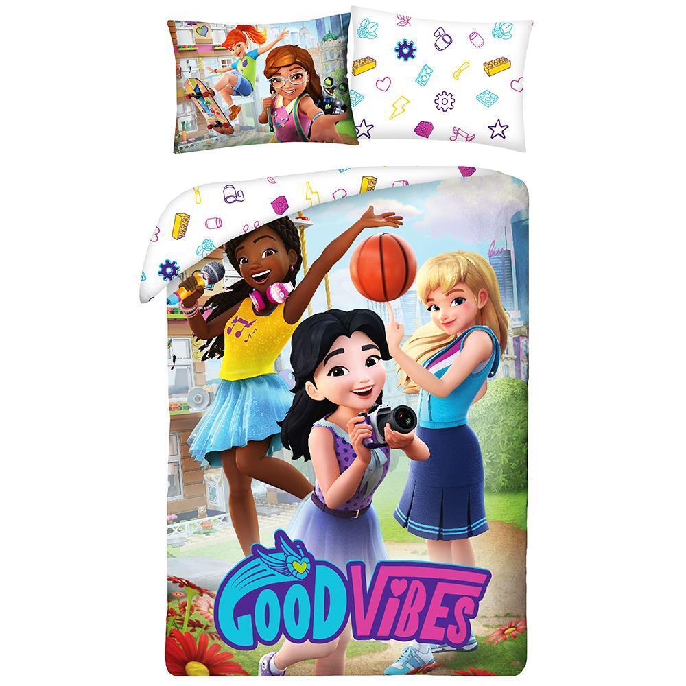 Friends bonne vibes ensemble de couette (Friends Good Vibes Duvet Set)
