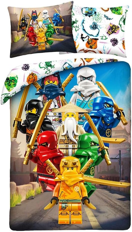 Ninjago Dragons Rising Duvet Set