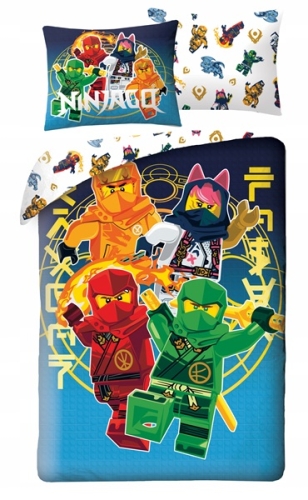 Ensemble de couette Ninjago dragons rising (Ninjago Dragons Rising Duvet Set)