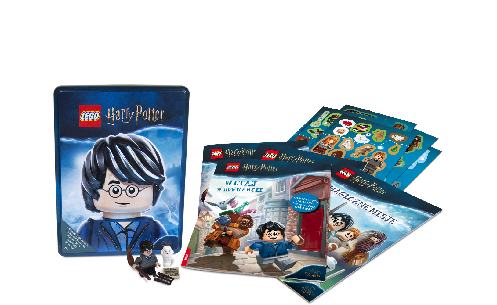 Harry Potter tin: collection de livres avec figurine (Harry Potter Tin: Book Collection with Minifigure)