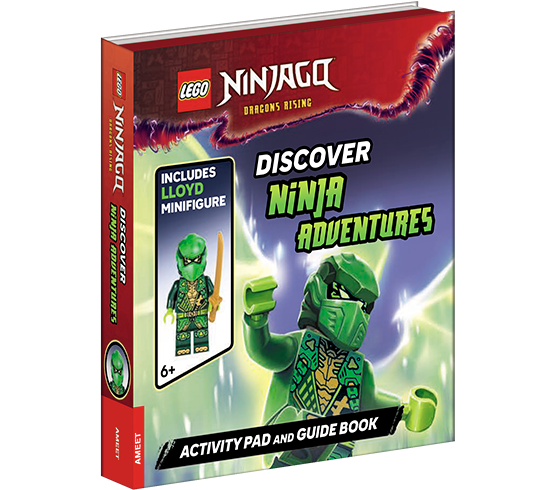 Ninjago: dragons montant: découvrez les aventures des ninjas (Ninjago: Dragons Rising: Discover Ninja Adventures)