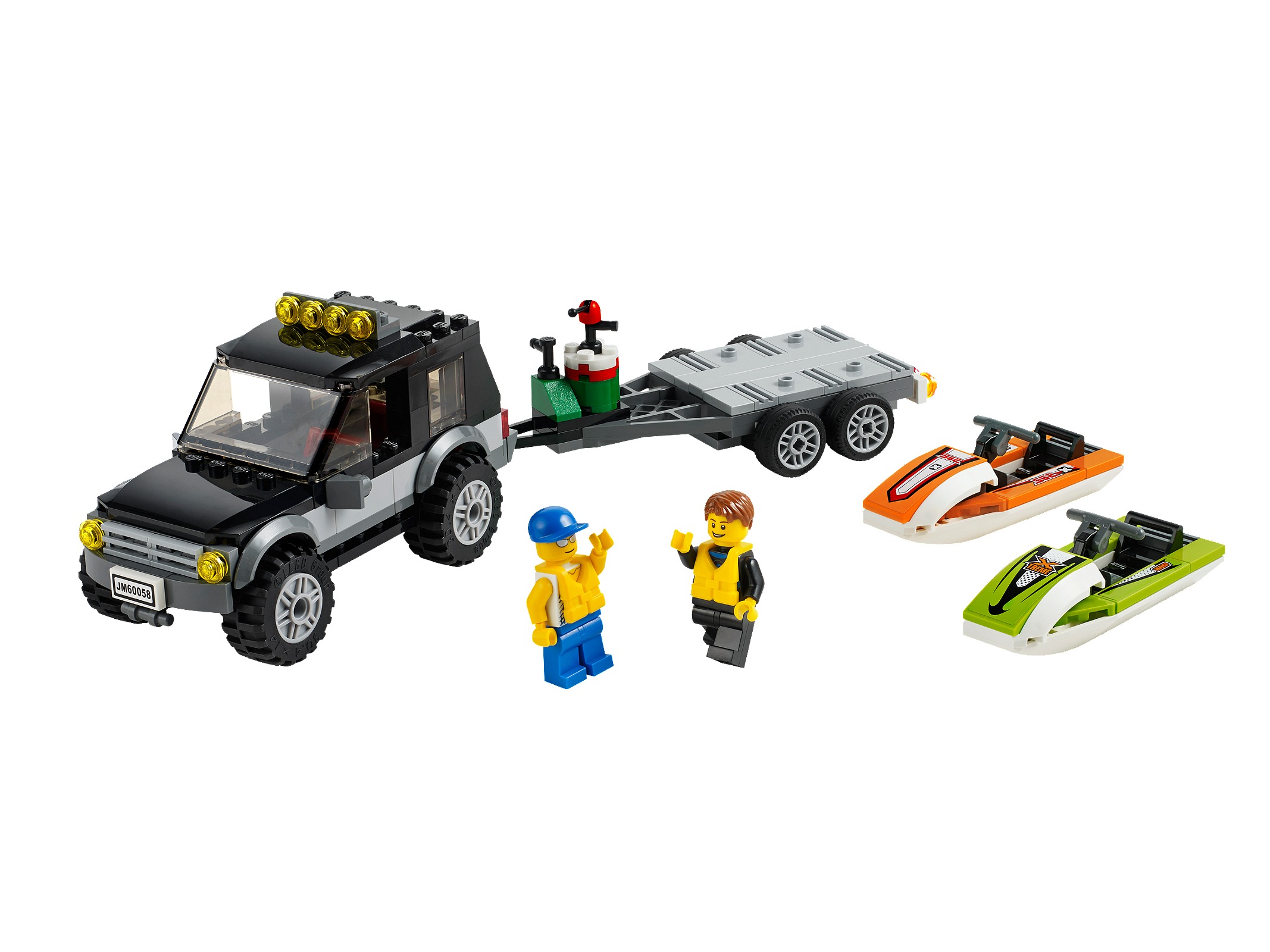 Suv avec motomarine (SUV with Watercraft)