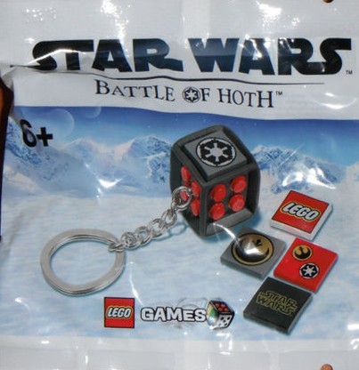 Star Wars: Battle of Hoth Die Key Chain