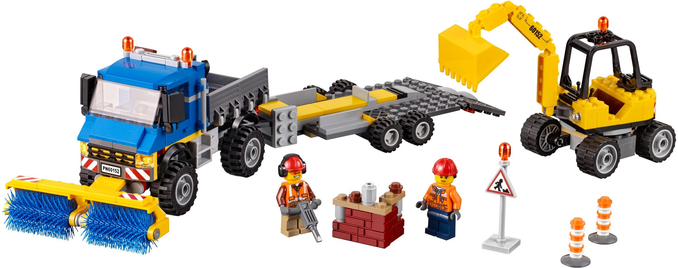 Balayeuse & excavatrice (Sweeper & Excavator)