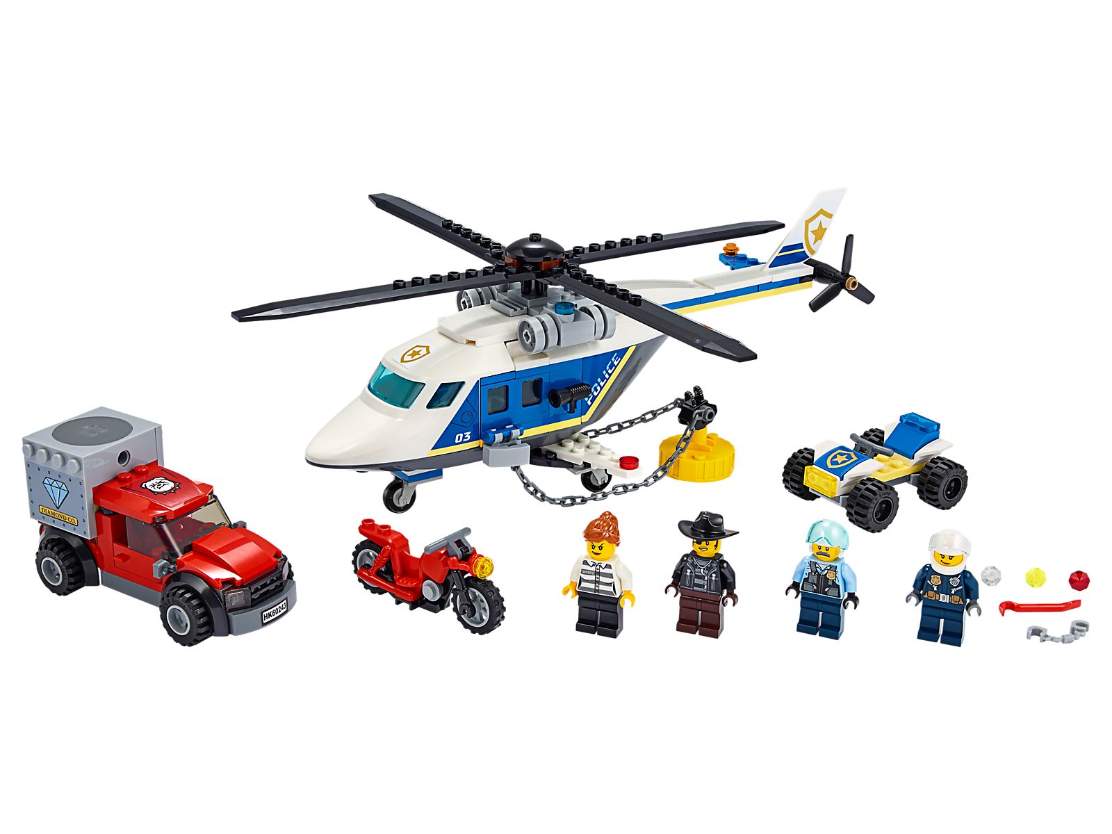 Police hélicoptère chase (Police Helicopter Chase)