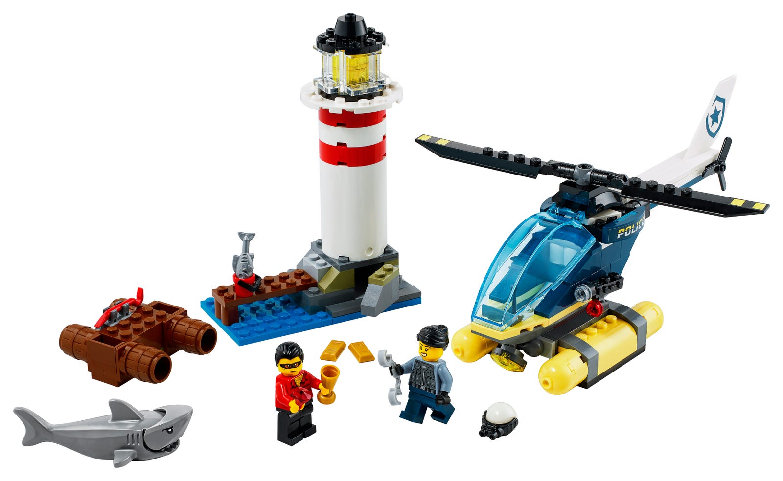 Arrestation du phare de la police d'élite (Elite Police Lighthouse Arrest)