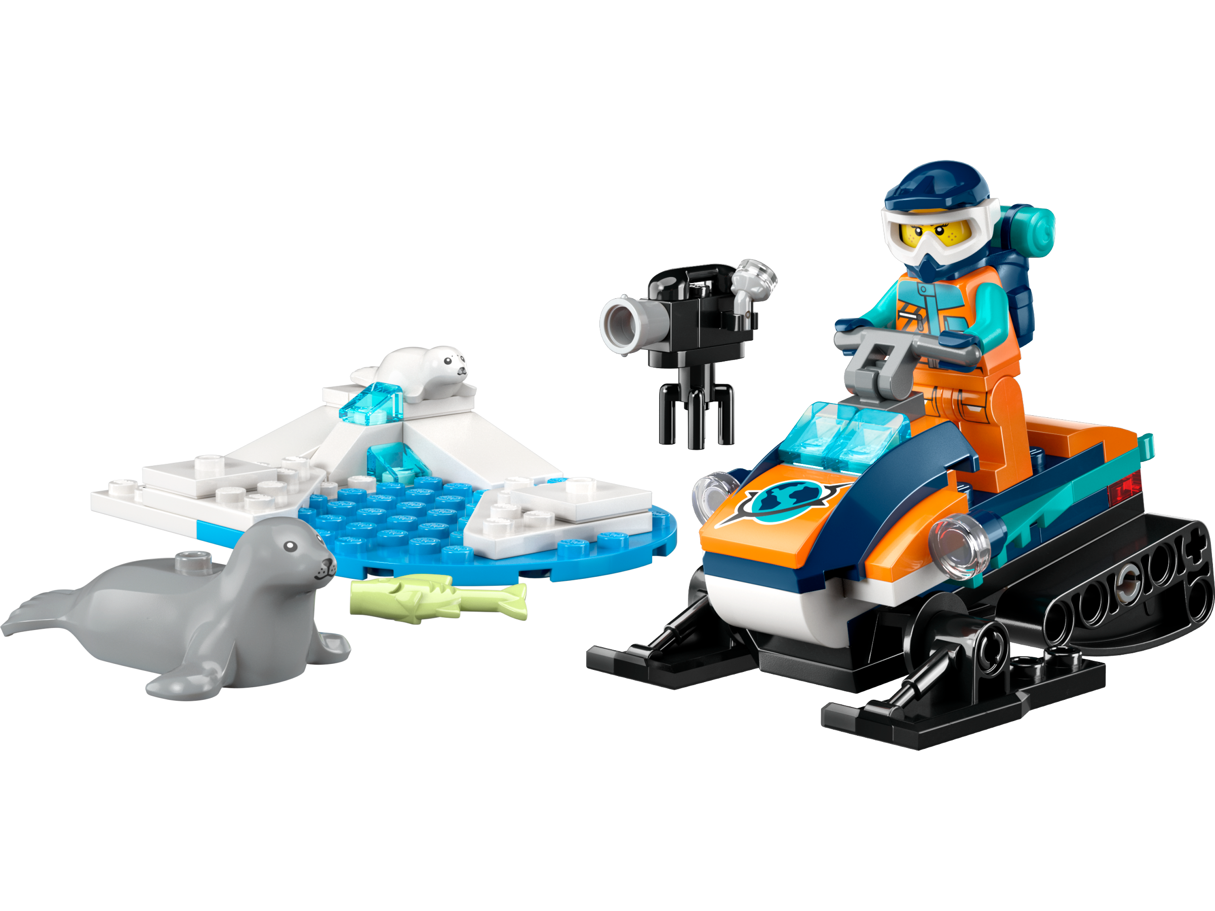 Motoneige explorateur arctique (Arctic Explorer Snowmobile)