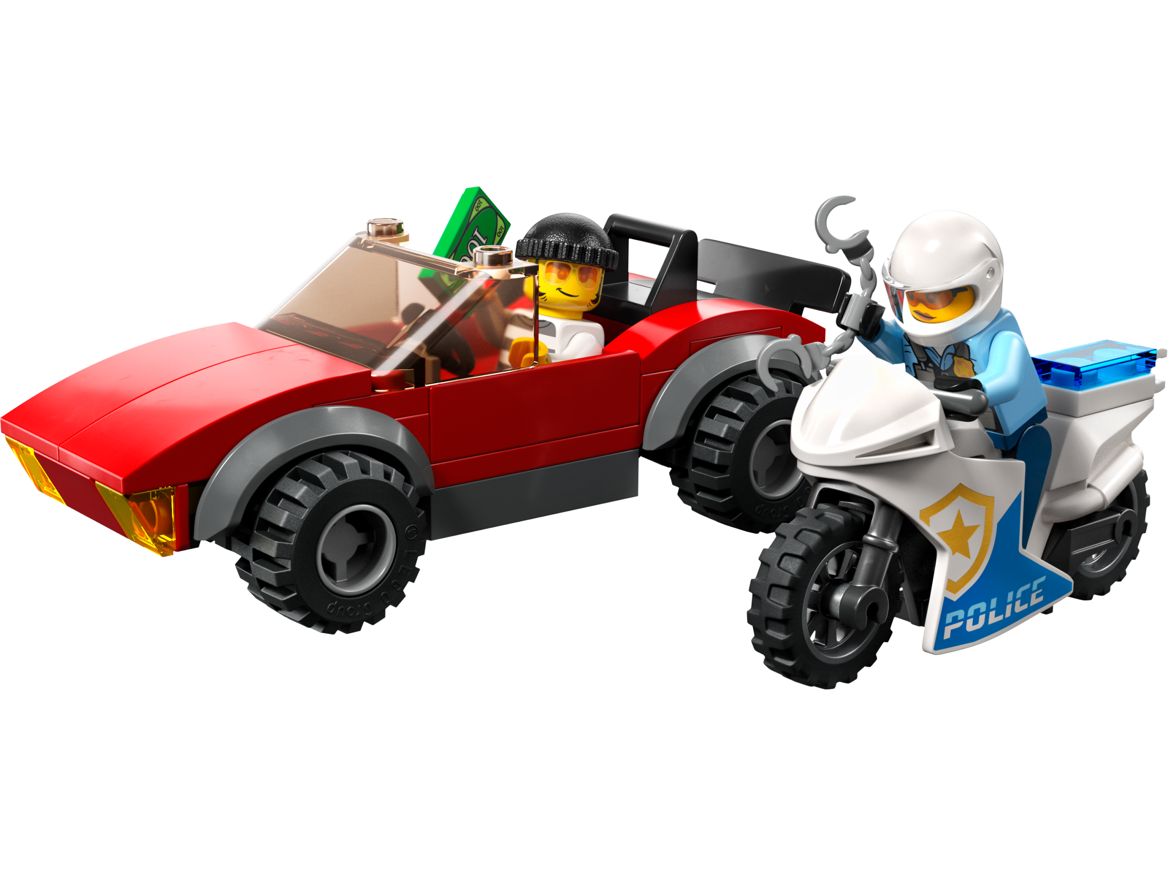Police vélo voiture chase (Police Bike Car Chase)