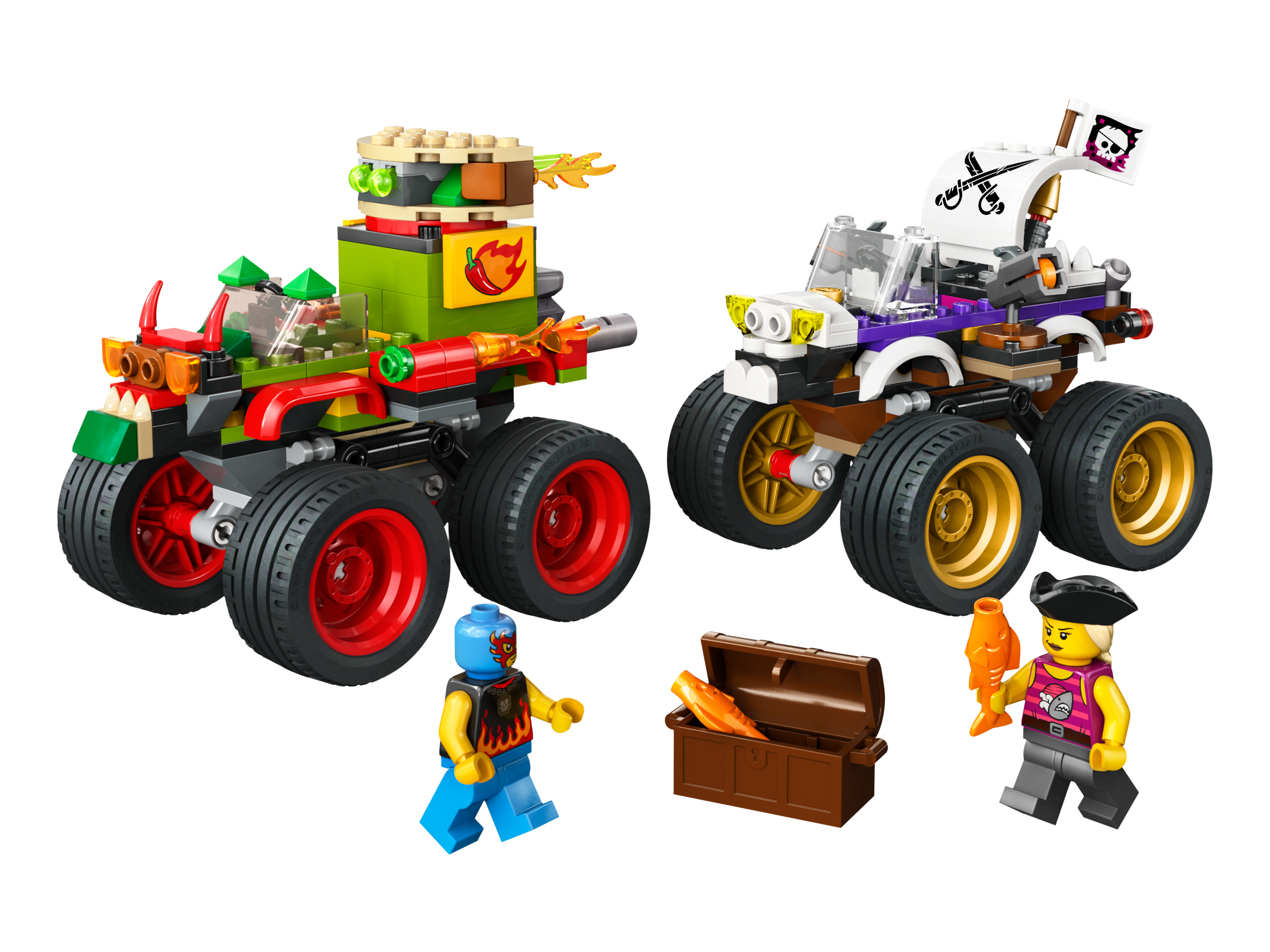 Course de camions monstres (Monster Truck Race)