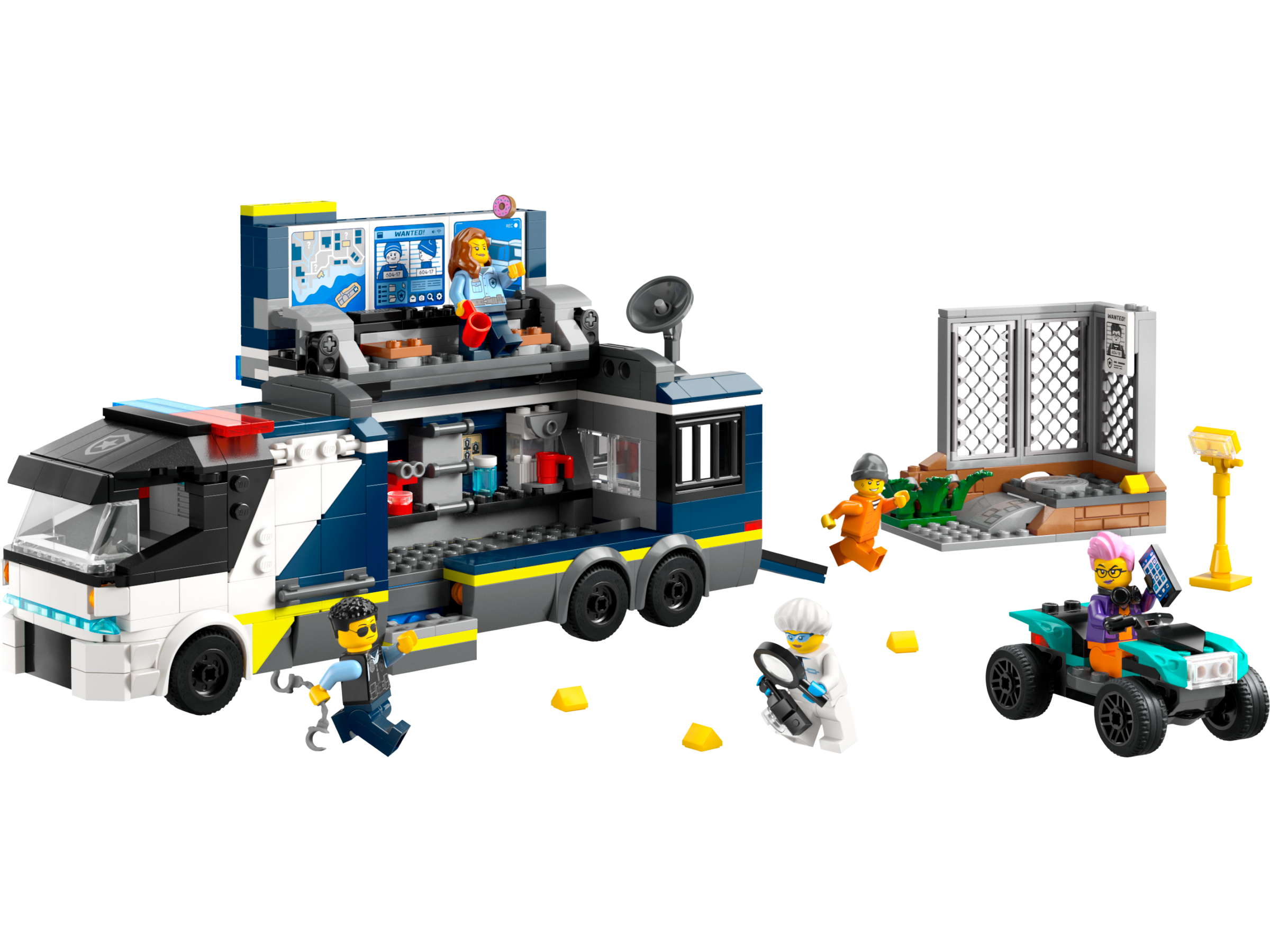 Camion mobile de laboratoire de crime de police (Police Mobile Crime Lab Truck)