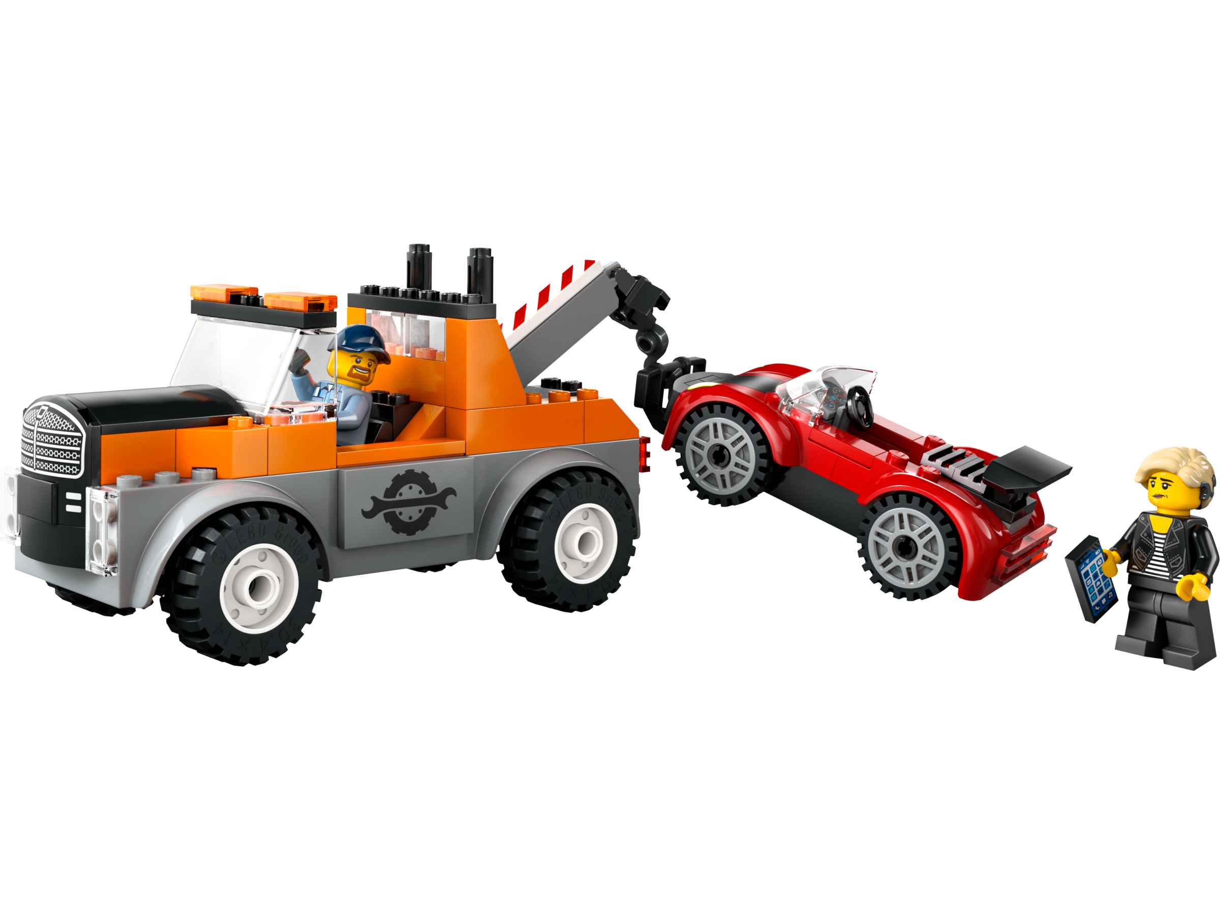 Remorqueuse et réparation de voitures de sport (Tow Truck and Sports Car Repair)