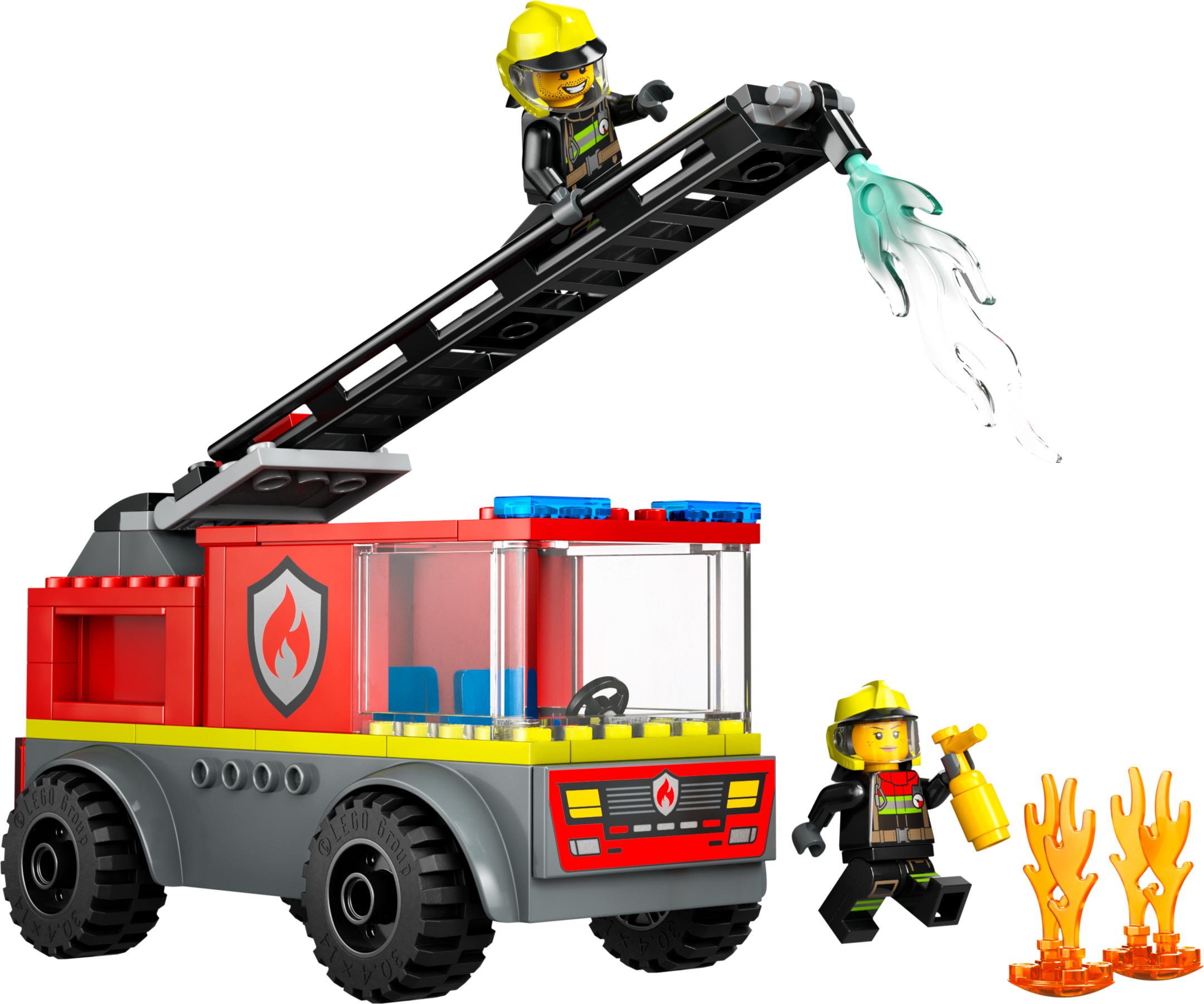 Camion échelle incendie (Fire Ladder Truck)