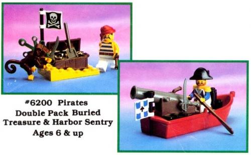 Lot de deux coffrets Pirates (Pirates Double Pack)